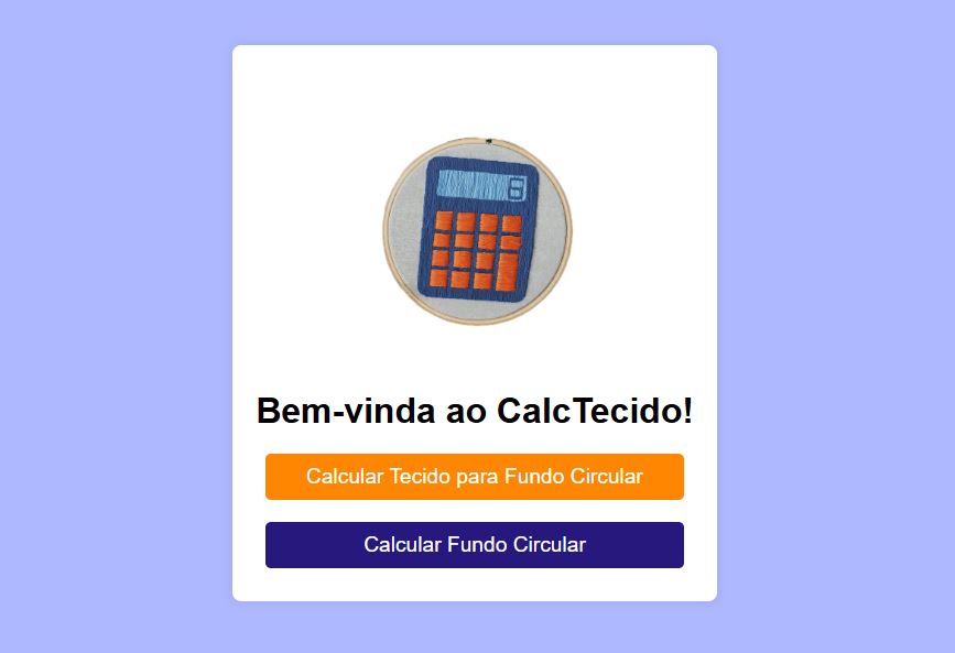 App Calculadora da Costura